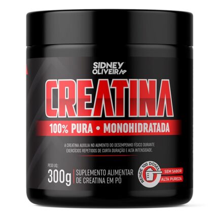 Creatina Pura Monohidratada 300g Sidney Oliveira
