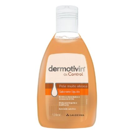 Dermotivin Control Sabonete Líquido com 120ml